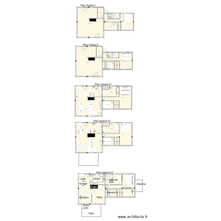 Chalet des Phares. Plan de 0 pièce et 0 m2