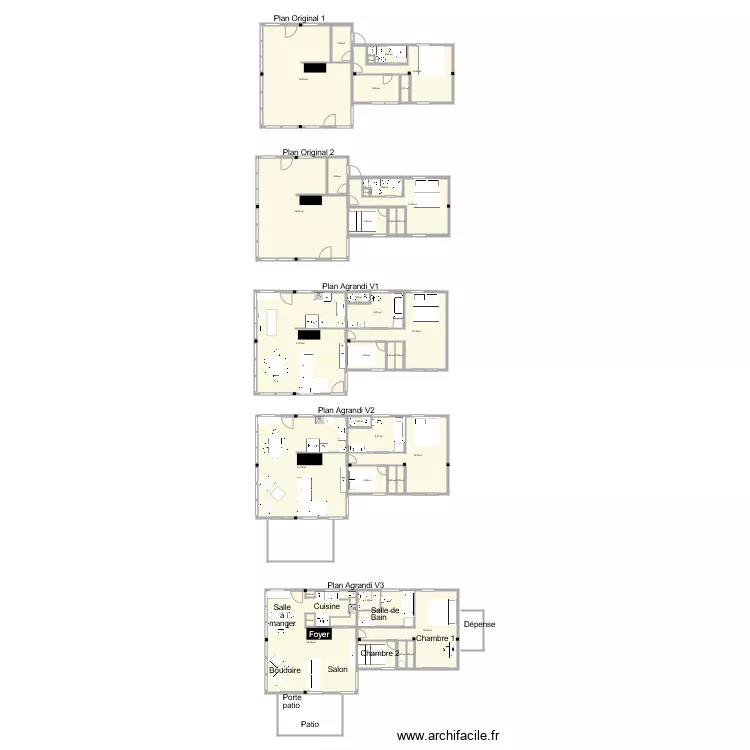 Chalet des Phares. Plan de Chalet des Phares. Plan de