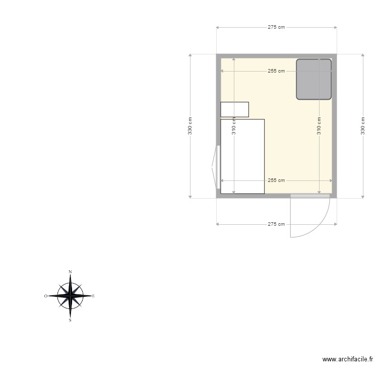 Abri de jardin2. Plan de 0 pièce et 0 m2