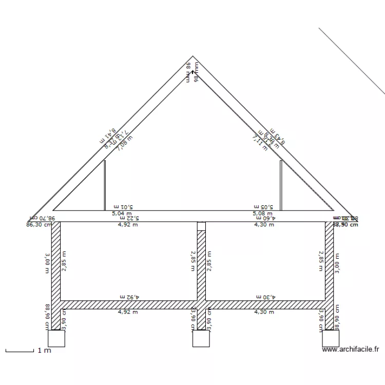 coupe maison parent benoit . Plan de coupe maison parent benoit . Plan de