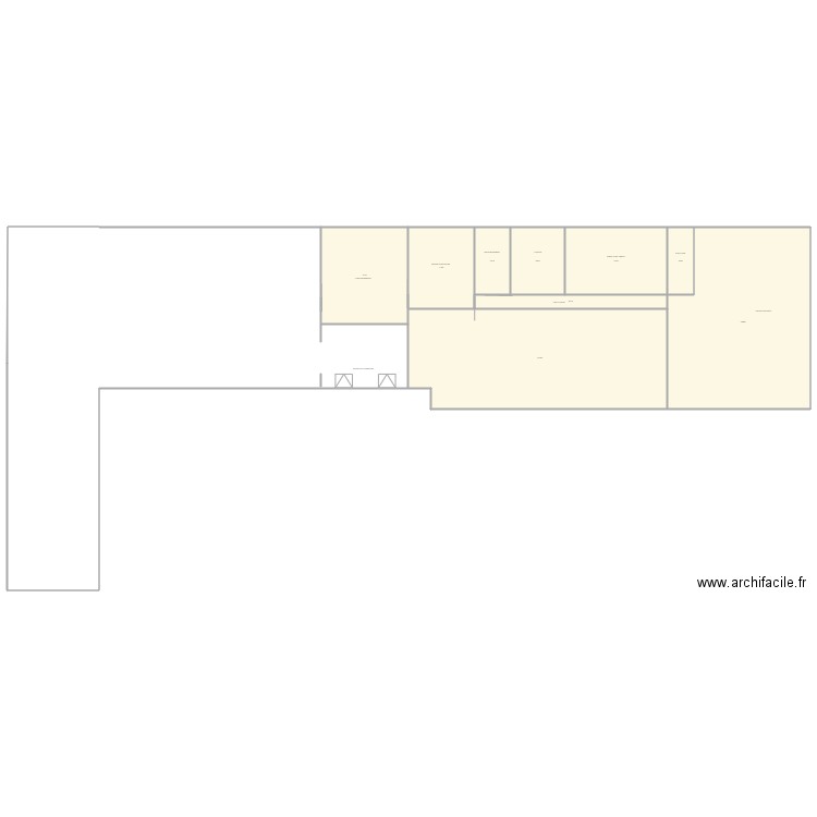 PROJET LIGNE PLATS CUISINES LTG. Plan de 9 pièces et 1729 m2