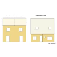 plan facade maison fa&ccedil;ade