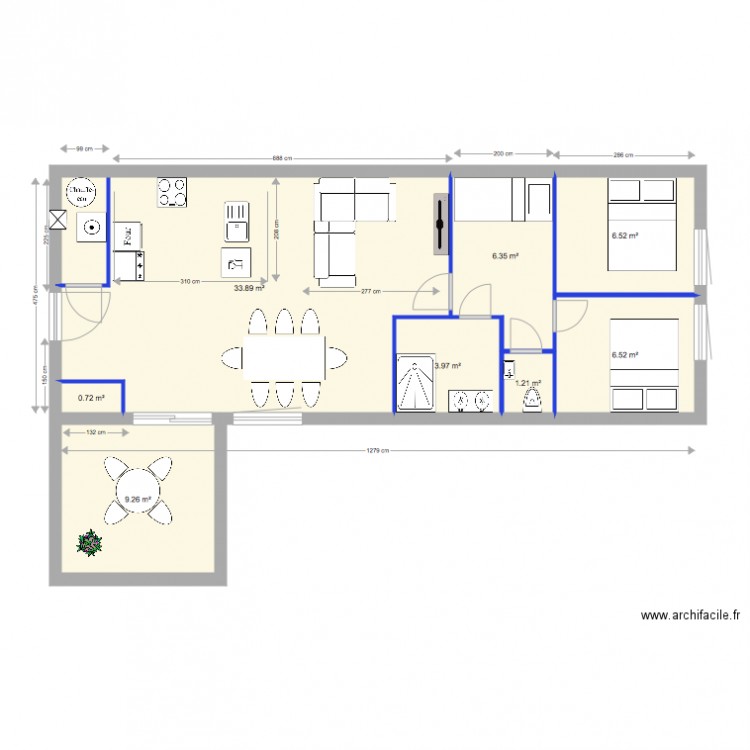 Lioran lot 71 projet 2. Plan de 0 pièce et 0 m2