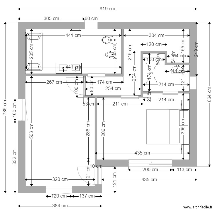 Nouveaux Plan cote. Plan de 0 pièce et 0 m2