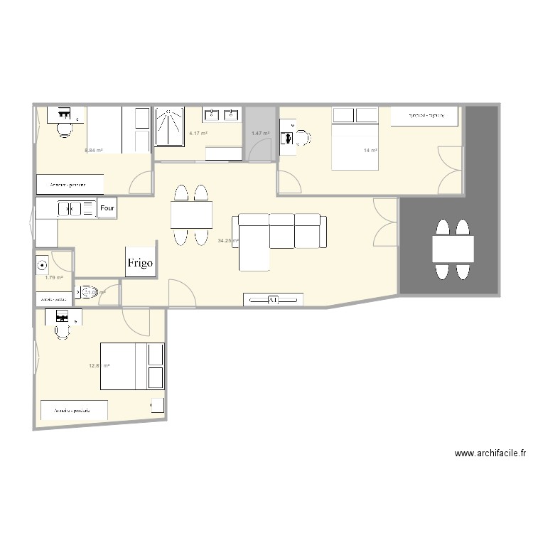 Projet Clara 2. Plan de 0 pièce et 0 m2