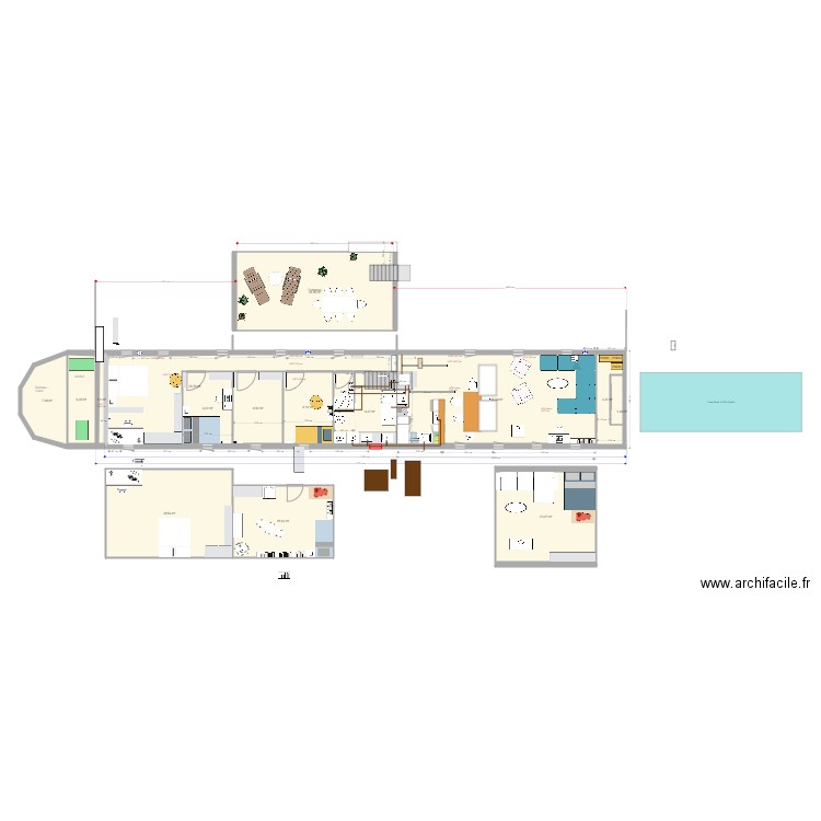  EVACUATIONS . Plan de 0 pièce et 0 m2