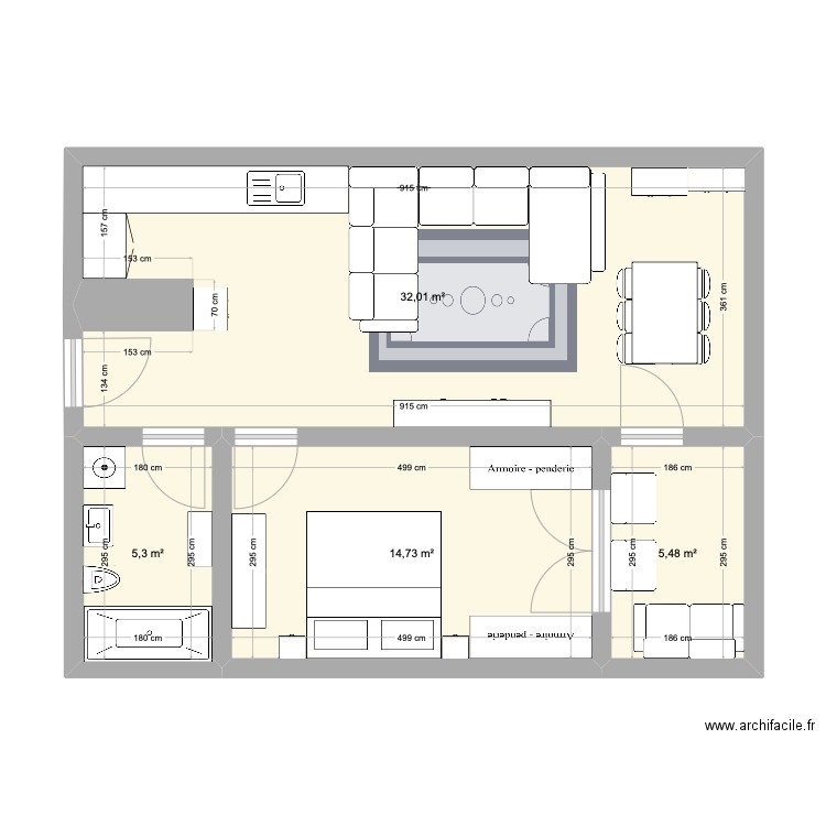 new home. Plan de 0 pièce et 0 m2
