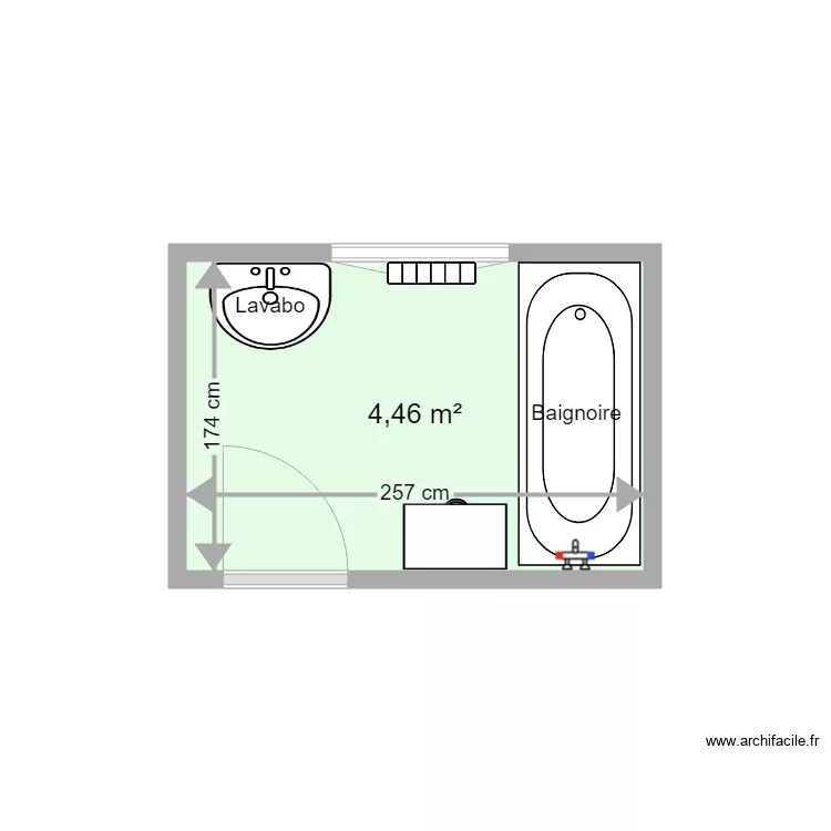 FEZAY ARMANDE AV TX. Plan de 