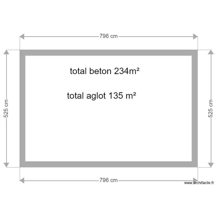 total matiere. Plan de 