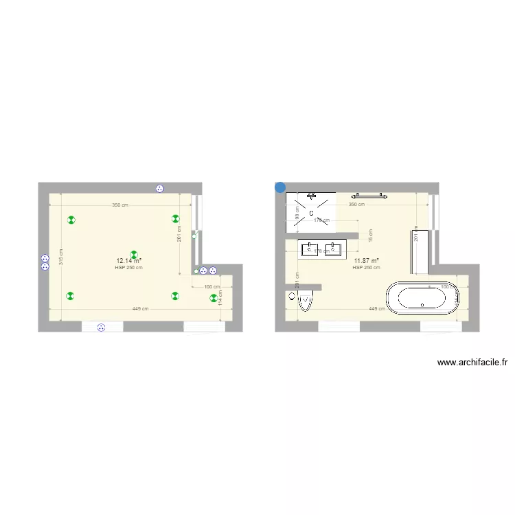 Projet SDB V2. Plan de 