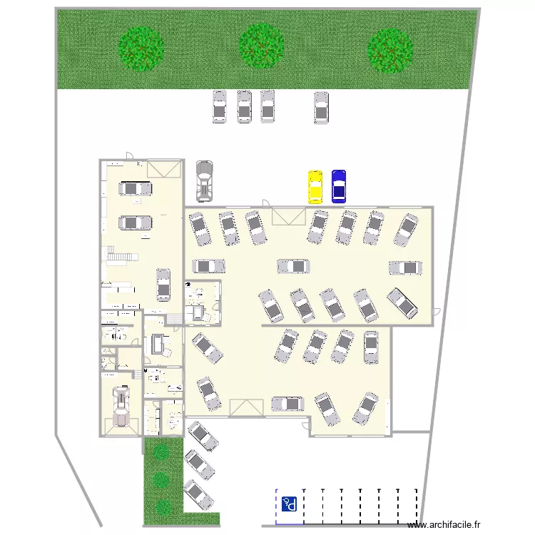 events auto. Plan de 