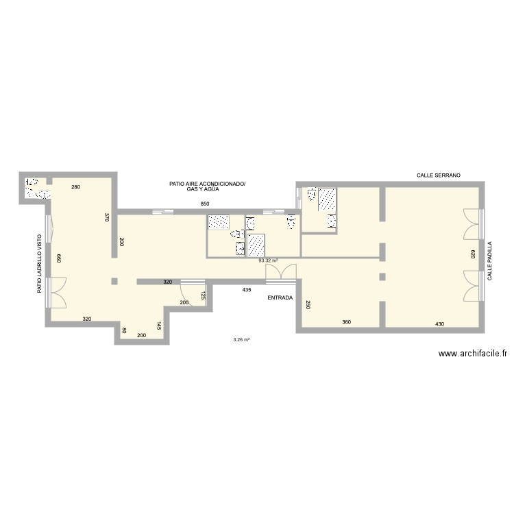 padilla 4 ESTADO ACTAL 3. Plan de 0 pièce et 0 m2