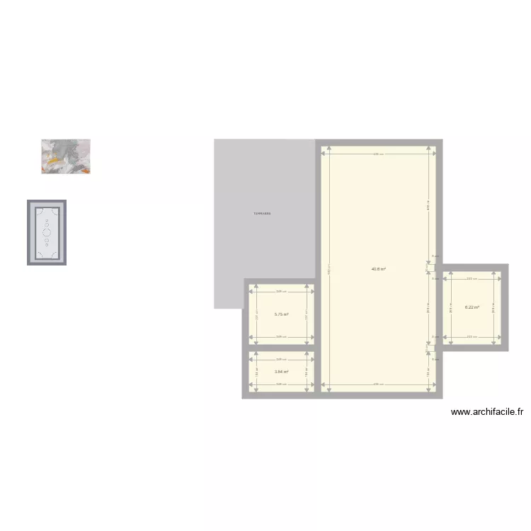 LAVATOGGIO ETAGE 2. Plan de 
