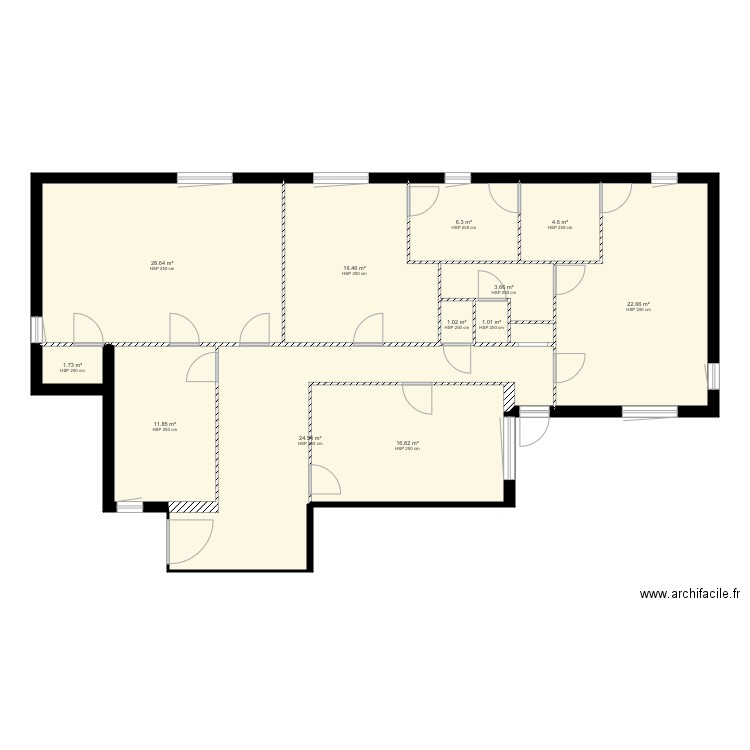 EDL RDC 111B . Plan de 0 pièce et 0 m2