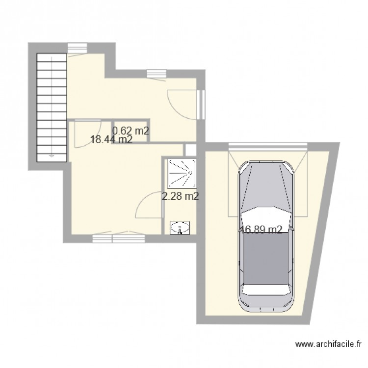 Le Plessis. Plan de 0 pièce et 0 m2
