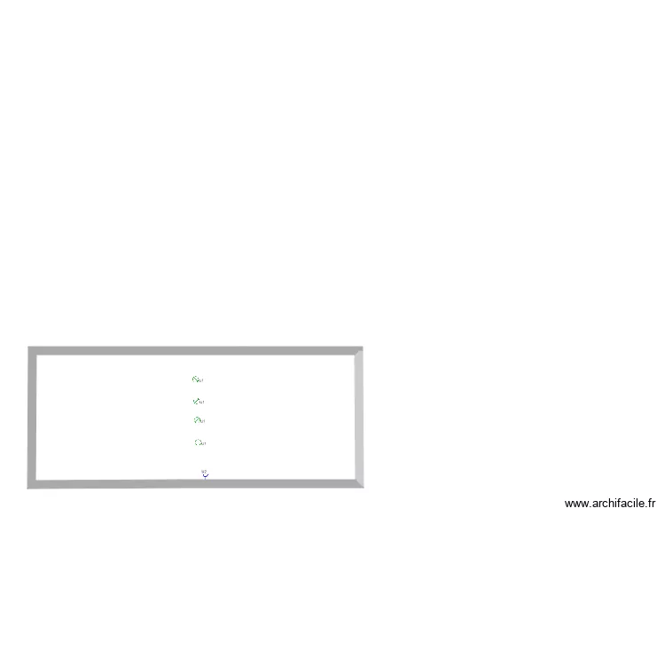 grenier JULES COUSIN 60 VIERGE. Plan de 