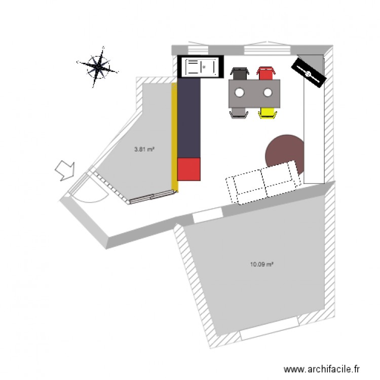 colombes APPARTement . Plan de 0 pièce et 0 m2