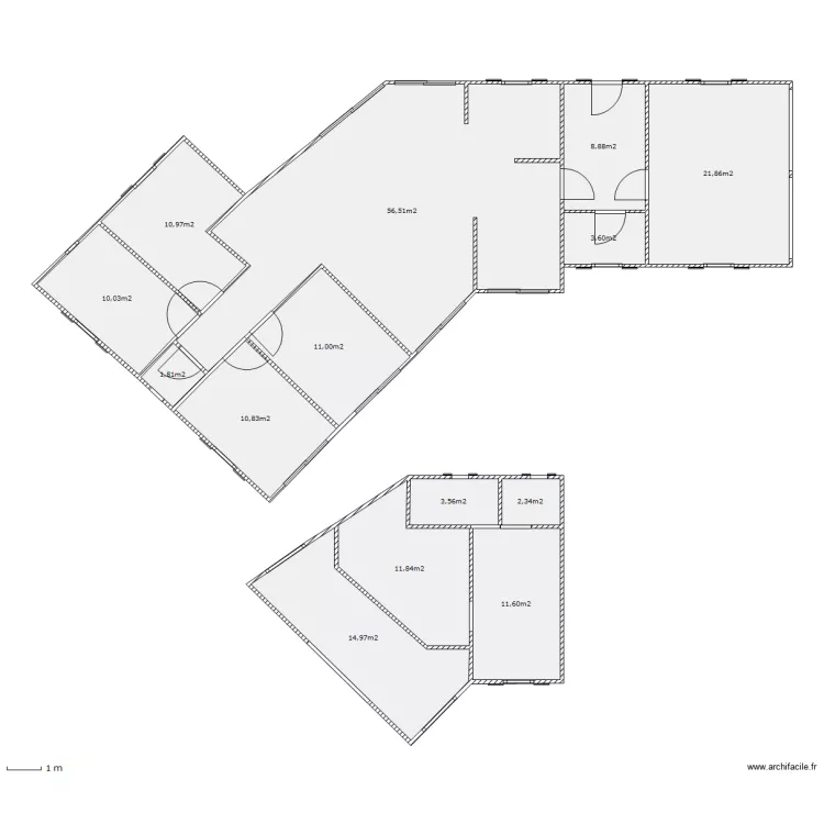 Maison Verri&egrave;res. Plan de 