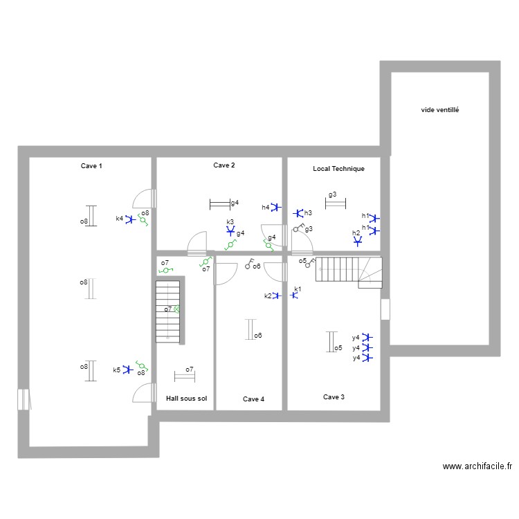  Cave Ondenval mai 2019  Schéma de position . Plan de 0 pièce et 0 m2