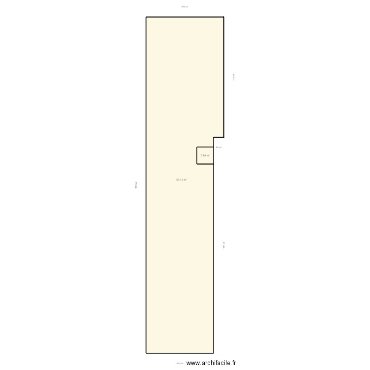 Torrejon Llupia. Plan de 2 pièces et 84 m2