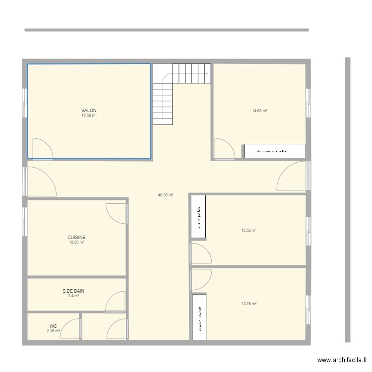 Plan Chettia. Plan de 0 pièce et 0 m2