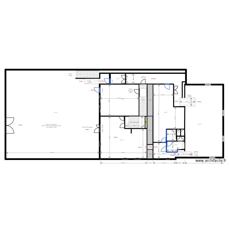 Ecole Graine Arc en Sièle APT. Plan de 18 pièces et 573 m2