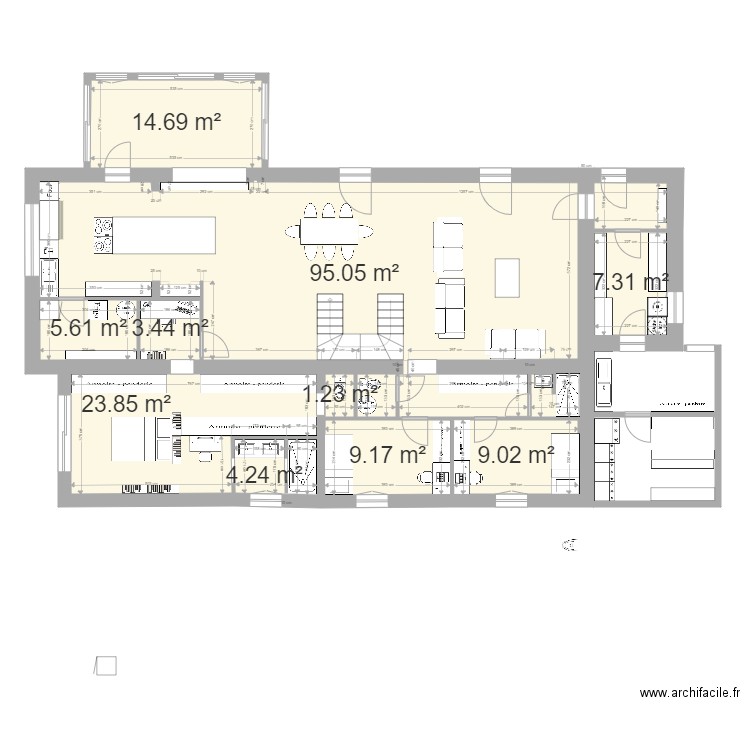 projet kermainguy version  30 04 vb. Plan de 0 pièce et 0 m2