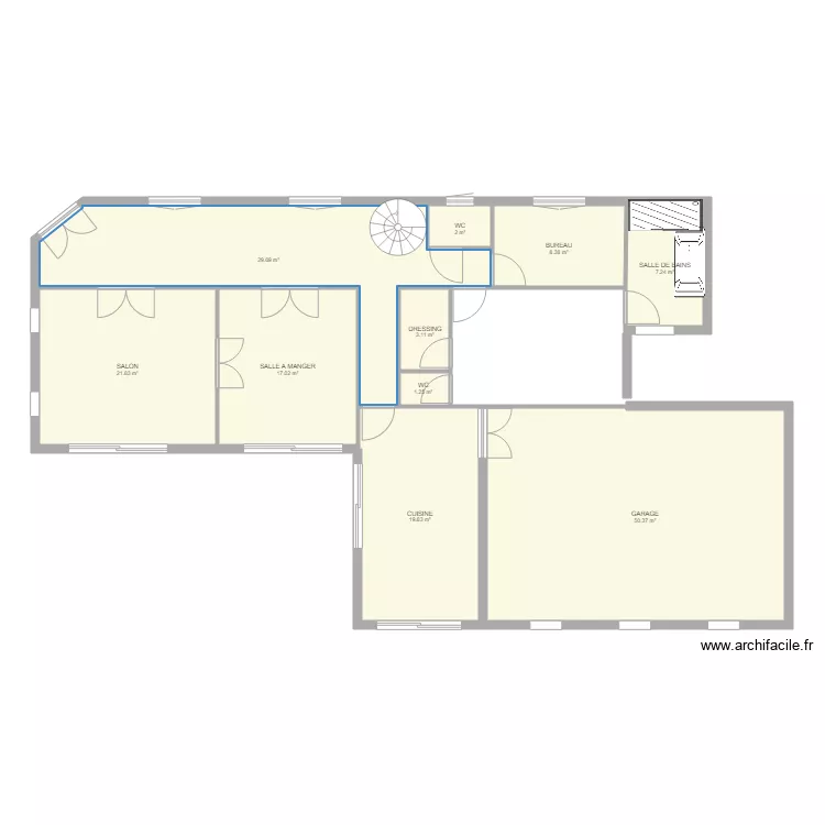 PLAN SAINT EVARZEC8. Plan de PLAN SAINT EVARZEC8. Plan de