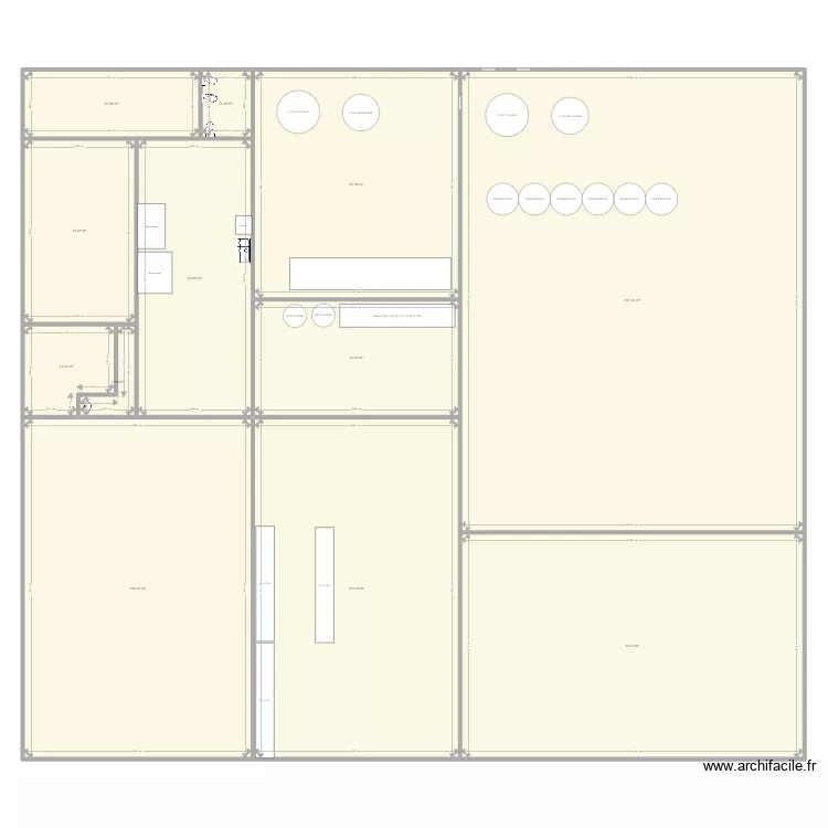 Brasserie v2022 zonage. Plan de Brasserie v2022 zonage. Plan de