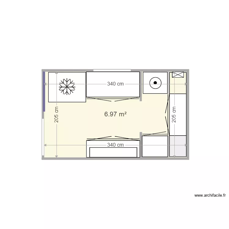 Cellier. Plan de 