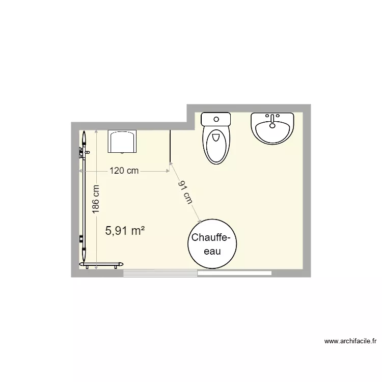 Untereiner SDB projet 2. Plan de 