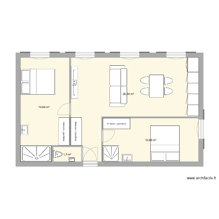 Guisol base OK. Plan de 0 pièce et 0 m2