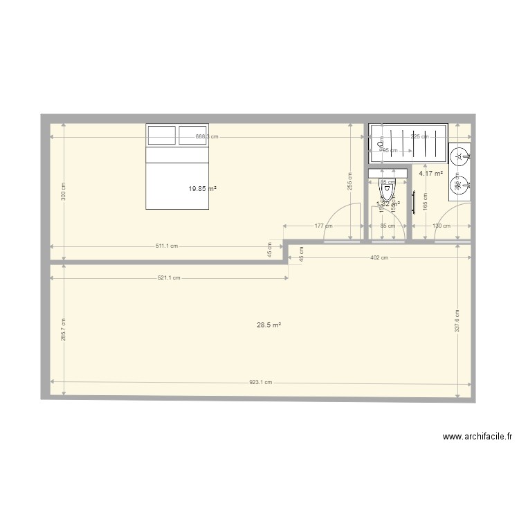 ETAGE ULRICH. Plan de 0 pièce et 0 m2