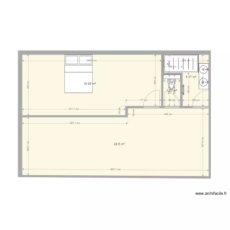 ETAGE ULRICH. Plan de 
