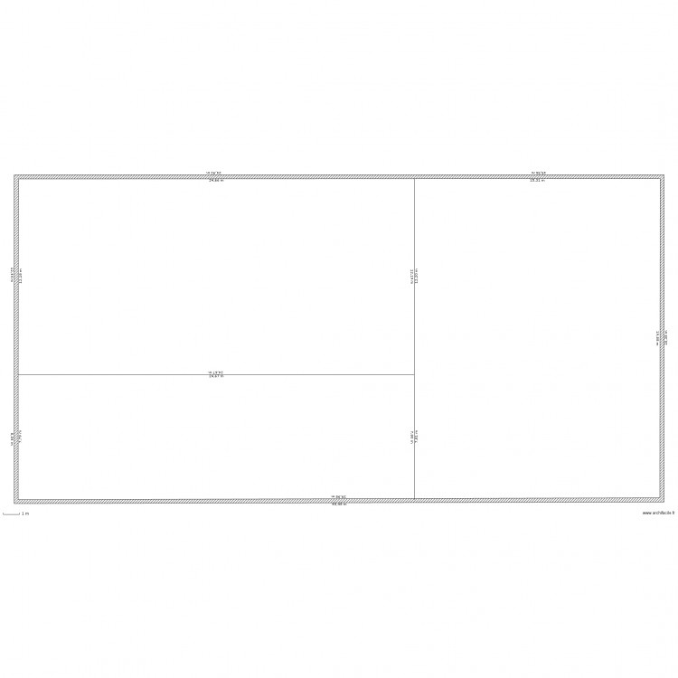  cp 2M X 4M. Plan de 0 pièce et 0 m2