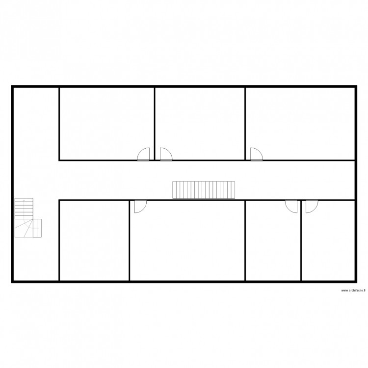 Chateau Belair Monange 1er étage. Plan de 0 pièce et 0 m2