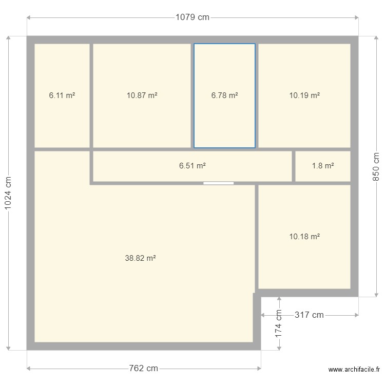 copie. Plan de 0 pièce et 0 m2
