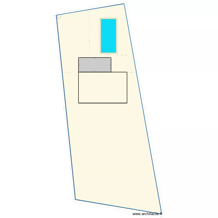 MAISON THIERRY FABIENNE . Plan de 