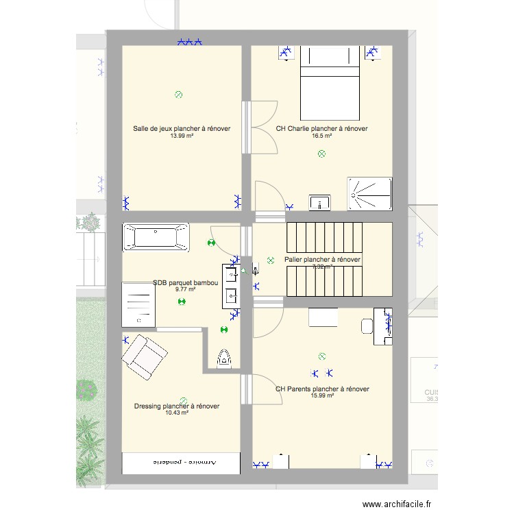 1er Sols. Plan de 0 pièce et 0 m2