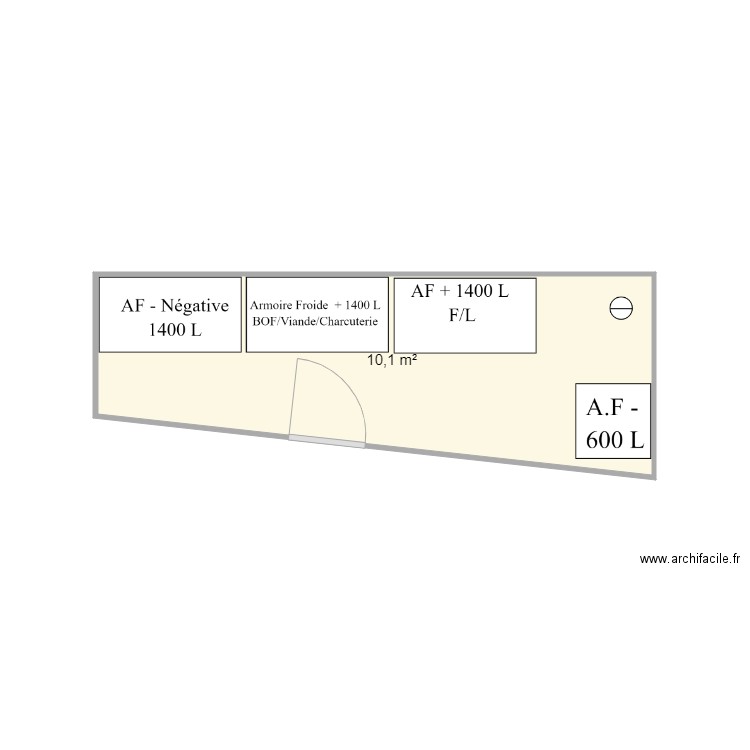 ZONE STOCKAGE FROID LE BOCAGE. Plan de 0 pièce et 0 m2