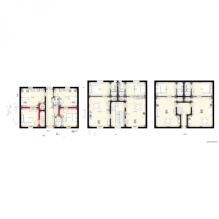 Plan. Plan de 0 pièce et 0 m2