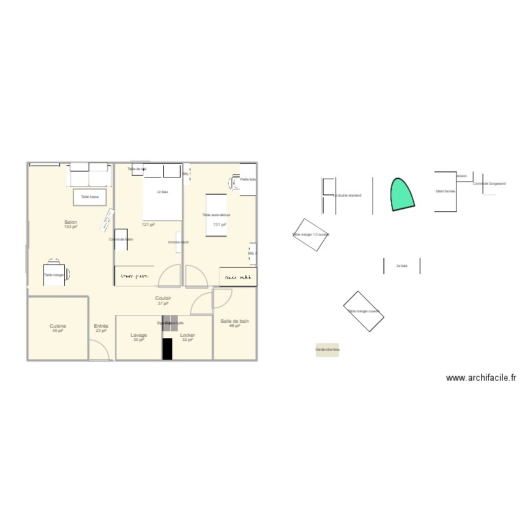 Grand-Jean. Plan de 0 pièce et 0 m2