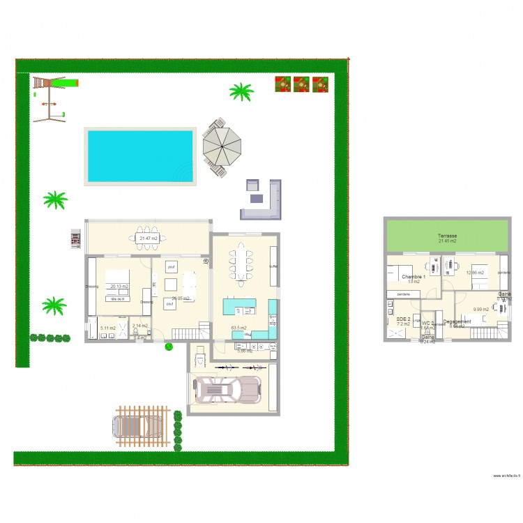 maison cuisine7. Plan de 0 pièce et 0 m2