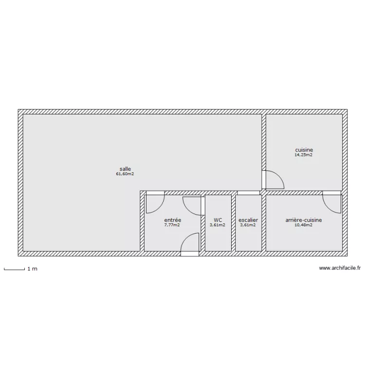 maison 1, RdC. Plan de maison 1, RdC. Plan de
