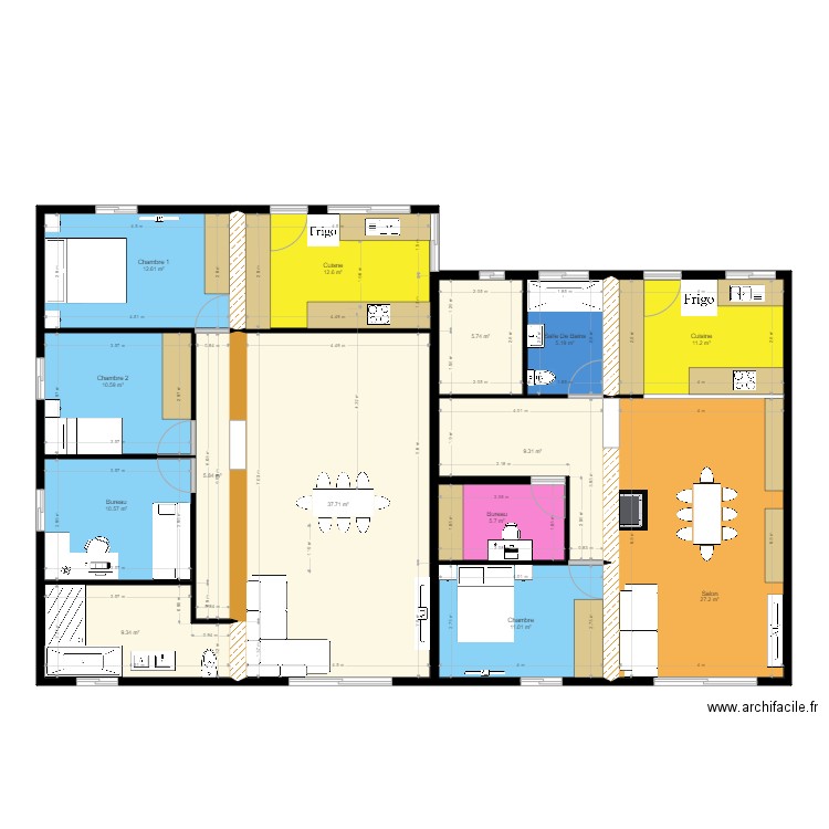 Plan Projet Steven. Plan de 0 pièce et 0 m2