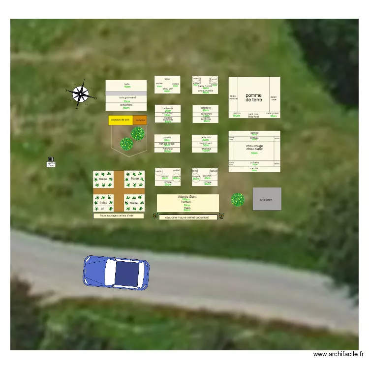 Jardin Buisson 2021. Plan de Jardin Buisson 2021. Plan de