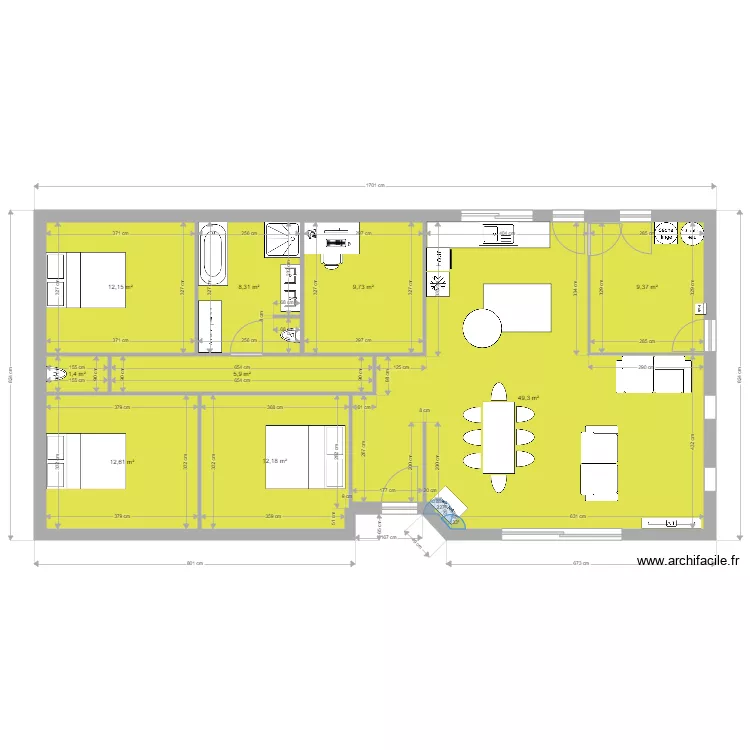 les poussineries 2. Plan de les poussineries 2. Plan de