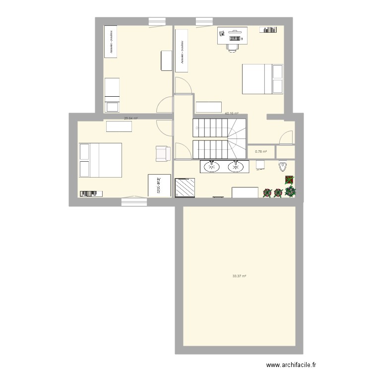 maison feng shui 2 final. Plan de 0 pièce et 0 m2