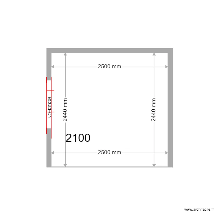 COUPE PROJET ALES REPUBLIQUE BOUCHON. Plan de 