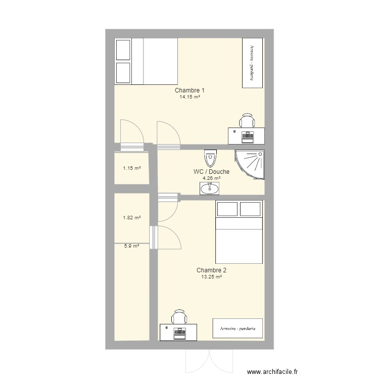 Ste Rapine. Plan de 0 pièce et 0 m2